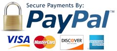 paypal and credits cards